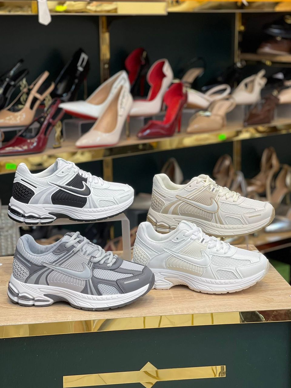 حذاء Nike Kids Zoom Vomero 5 "Pure Platinum" Sneakers